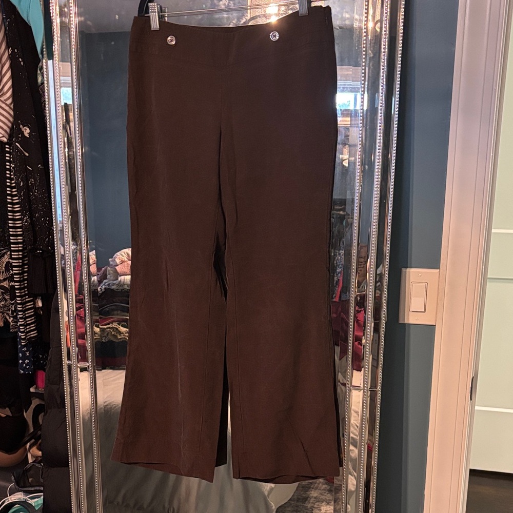 White House Black Market Chocolate Brown Pants